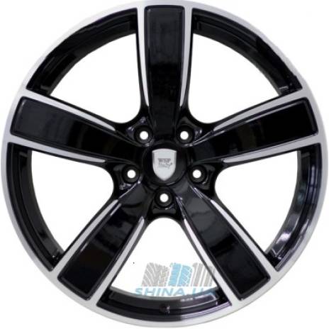 Ціна на Диски WSP Italy Porsche (W1059) Gotland R22 W11.5 PCD5x130 ET61 DIA71.6 gloss black polished