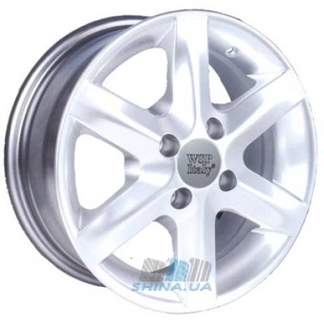 Ціна на Диски WSP Italy Toyota (W1713) Troy R15 W6.5 PCD4x100 ET35 DIA54.1 silver