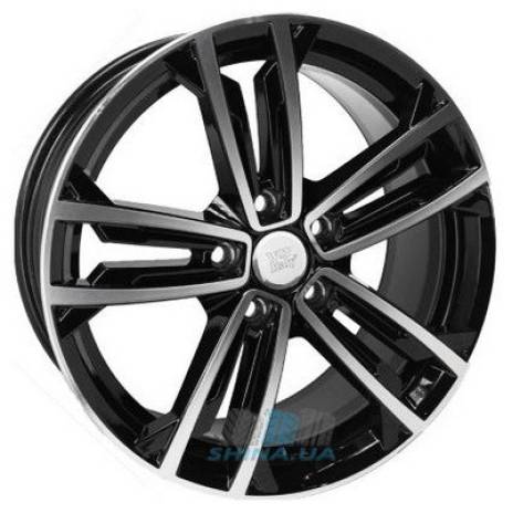 Цена на Диски WSP Italy Volkswagen (W471) Naxos R18 W7.5 PCD5x112 ET49 DIA57.1 gloss black polished