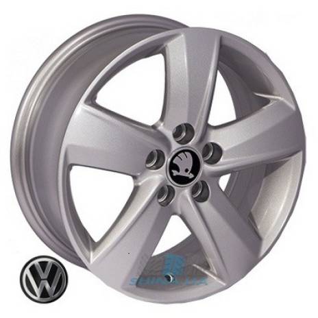 Цена на Диски ZF SSL445 R15 W6 PCD5x100 ET38 DIA57.1 silver