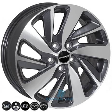 Цена на Диски ZF TL0011 R17 W6.5 PCD5x114.3 ET46 DIA67.1 GMF