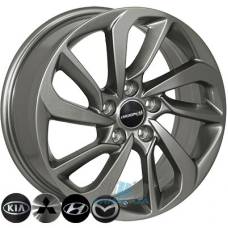 Ціна на ZF TL0417 R17 W7 PCD5x114.3 ET51 DIA67.1 dark silver