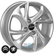 Ціна на ZF TL4010 R15 W6 PCD4x108 ET23 DIA65.1 silver
