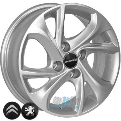 Цена на Диски ZF TL4010 R15 W6 PCD4x108 ET23 DIA65.1 silver
