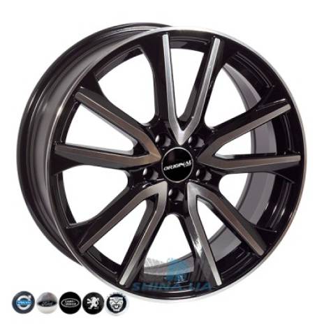 Ціна на Диски ZW 9066 R18 W7.5 PCD5x108 ET43 DIA65.1 BPE