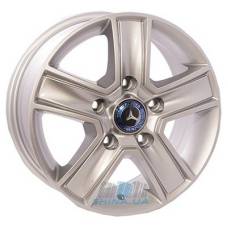 Ціна на ZW BK473 R15 W6.5 PCD5x160 ET60 DIA65.1 silver