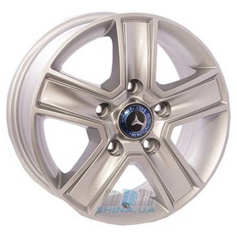 Ціна на Диски ZW BK473 R16 W6.5 PCD5x118 ET45 DIA71.1 silver