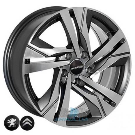Ціна на Диски ZW BK5543 R16 W7 PCD5x108 ET38 DIA65.1 GP