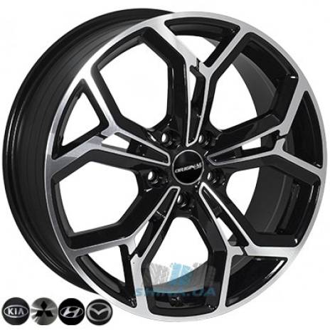 Ціна на Диски ZW BK5963 R19 W7.5 PCD5x114.3 ET50 DIA67.1 BP