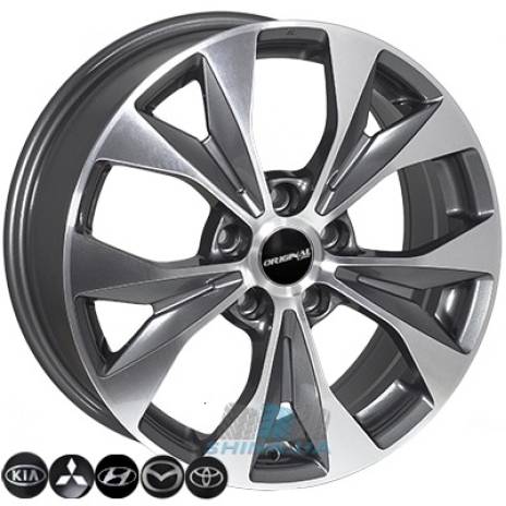 Ціна на Диски ZW BK606 R17 W7 PCD5x114.3 ET45 DIA67.1 GP